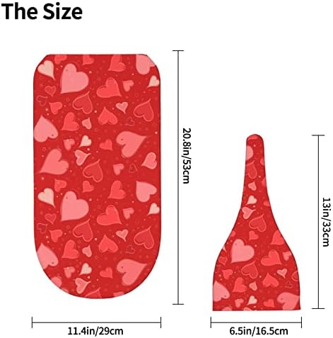 AuHomea 2Pcs Valentine Swaddle Blanket for Newborns and Toddlers