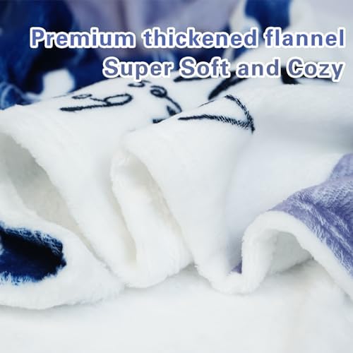 Personalized Baby Blanket with Name for Boys Girls