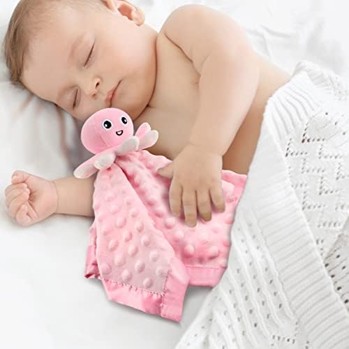 Baby Security Blanket Loveys Octopus Plush Snuggle Toy