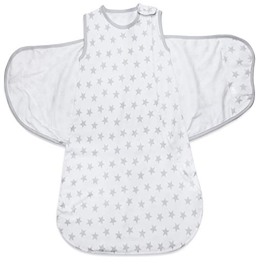 AugTwig Baby Sleep Sack Swaddle 3-Way Adjustable 6-12 Months