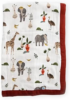 Little Unicorn Deluxe Muslin Receiving Blanket