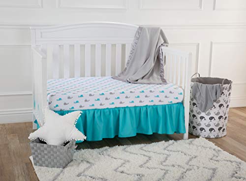 TL Care Fleece Blanket with Satin Trim Soft Warm Cozy Gray 30x40