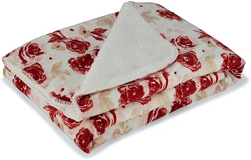 Baby Gear Soft Flower Print Blanket for Girl