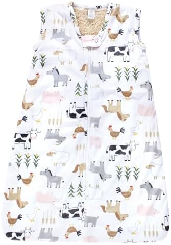 Hudson Baby Mink Faux Fur Sleep Sack for Warmth
