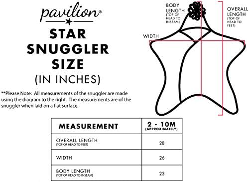 Pavilion Gift Company Star Swaddle Blanket for Newborns