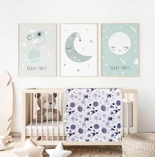 Stubdl Boyyoung Baby Blanket with Double Layer Dotted Backing