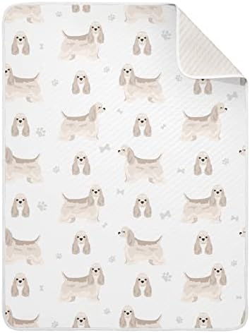 American Cocker Spaniel Swaddle Blanket for Infants 30x40 Inches
