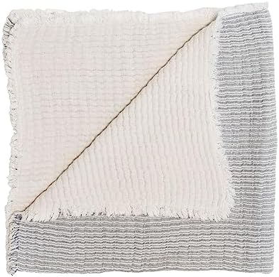 Crane Baby Shoreline Stripe Blanket - 36 x 36