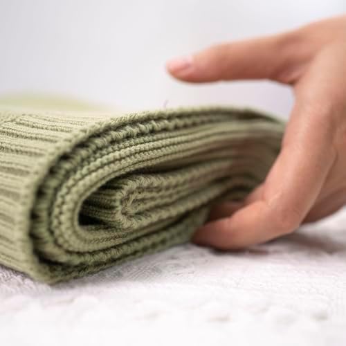 NAZENTI Personalized Baby Name Knit Blanket