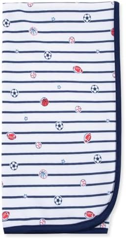 Little Me Baby Swaddling Blanket for Boys 30x27 Inches