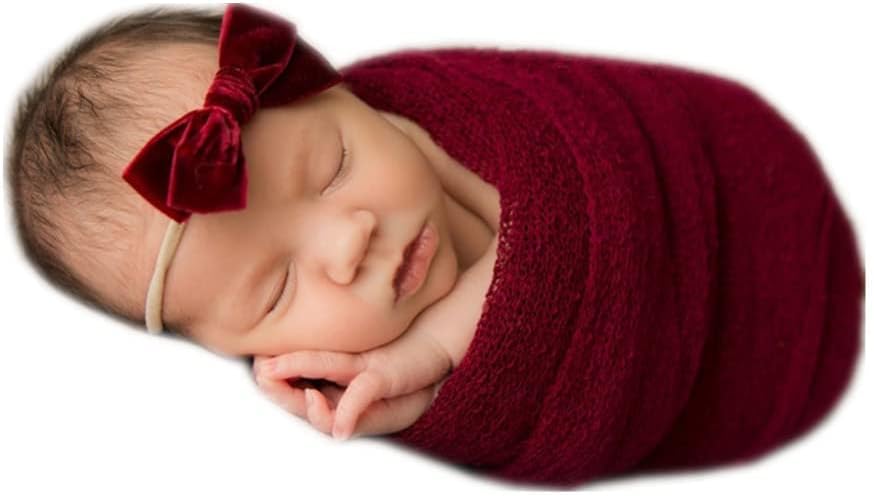 Coberllus Newborn Swaddle Blanket Red