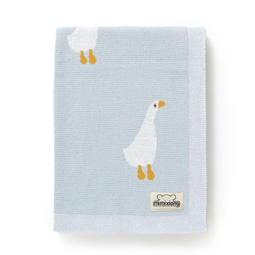 Mimixiong Soft Cotton Swaddling Blanket for Baby