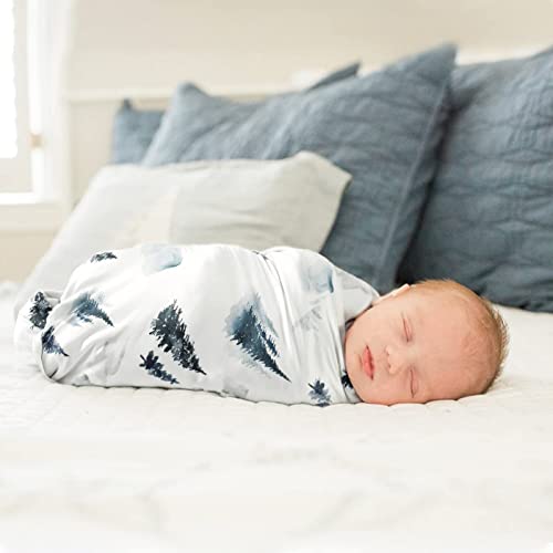 GRSSDER Swaddle Blankets 2 Pack Baby Boys Deer Forest