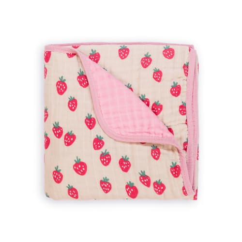 Itzy Ritzy Baby Blanket - Soft Cotton Muslin 30x40