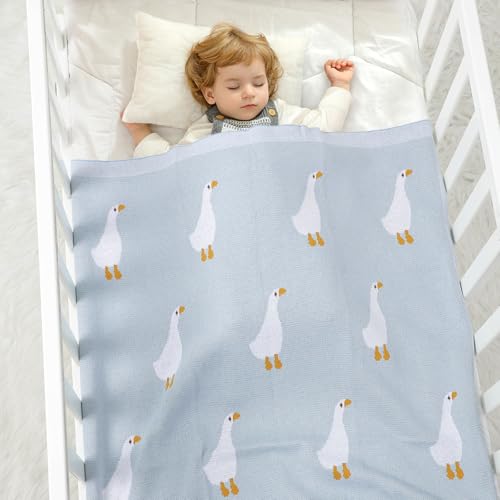 Mimixiong Soft Cotton Swaddling Blanket for Baby