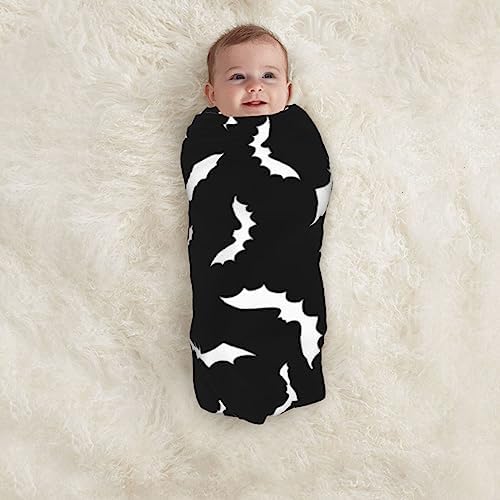 Halloween Bat Swaddling Blanket for Newborns