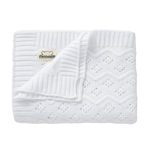 Mimixiong Soft Baby Swaddle Blanket 40x30 Inches
