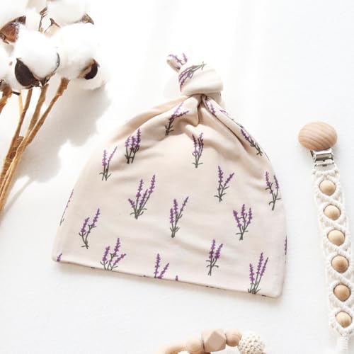 LifeTree Muslin Swaddle Blanket Set with Lavender Pattern