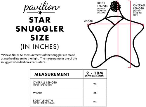 Pavilion Gift Company Star Swaddle Blanket for Newborns