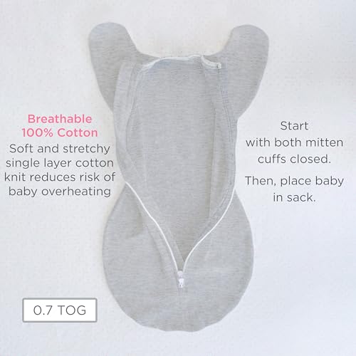 SwaddleDesigns Transitional Swaddle Sack for Newborns