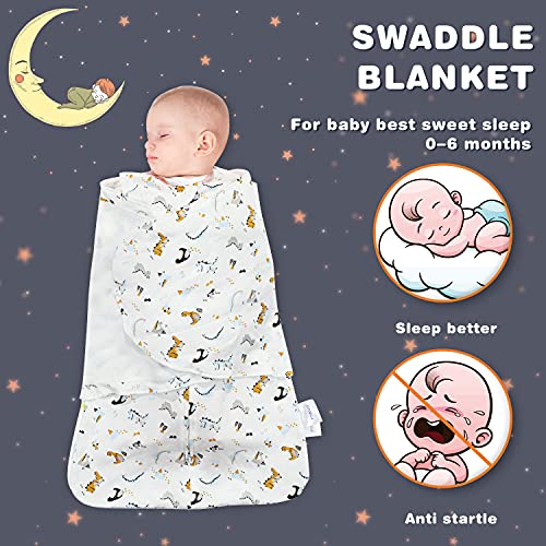 Ftikvo Swaddle Blanket for Newborn Baby 3-6 Months