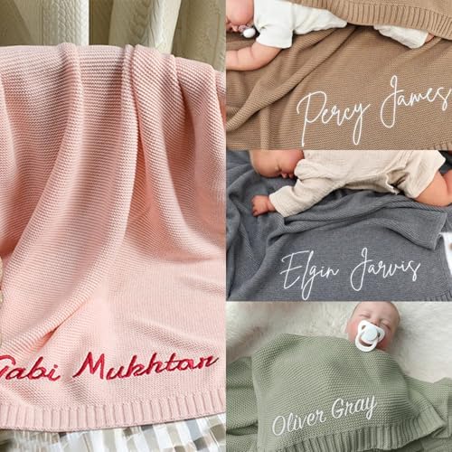 HDSD Custom Baby Blanket with Name and Icon