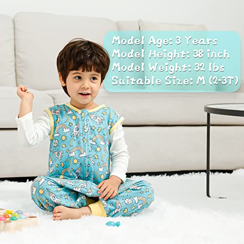 WONDAY Baby Toddler Sleep Sack with Feet