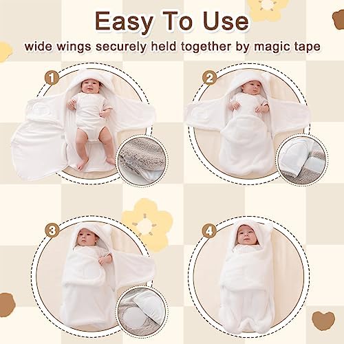 Baby Winter Fleece Swaddle Blanket 0-3 Months Unisex