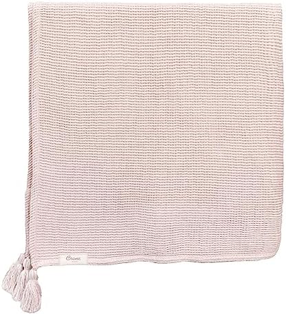 Crane Baby Dusty Rose Luxe Blanket - 36x36 Inches