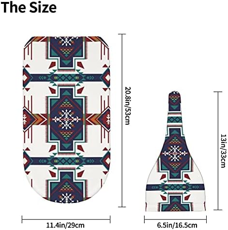 Osvbs Western Aztec Swaddle Blanket Beanie Set