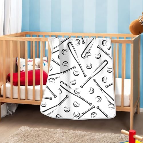 KICPOAY Soft Cotton Baby Swaddle Blanket for Boys Girls