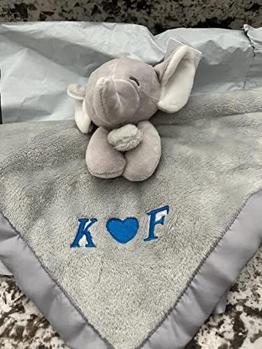 Personalized Baby Lovey Giraffe Security Blanket