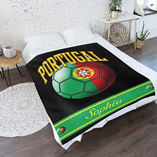 XOZOTY Portugal Flag Swaddling Blanket 30x40 Inch