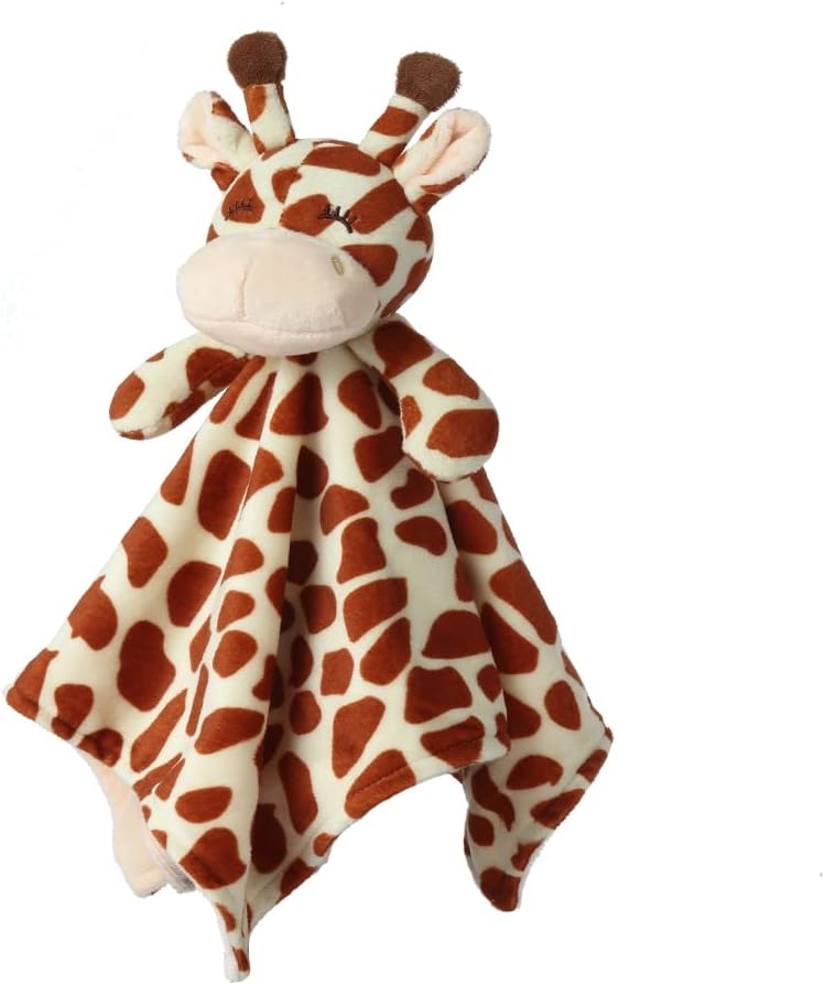 CREVENT Soft Plush Giraffe Security Blanket for Kids