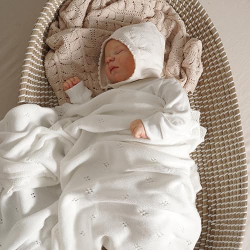 Mimixiong Soft Cotton Swaddling Blanket 30x40 Inch