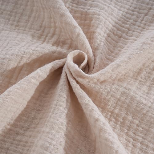 CottCare Baby Muslin Swaddle Blanket 4-Pack Rose Pink