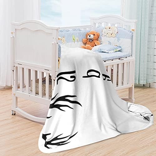 Tebaby Baby Milestone Blanket Deer Neutral 51x40