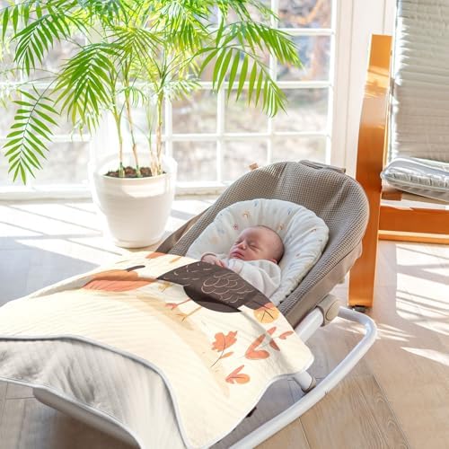 Thanksgiving Turkey Baby Blanket Unisex 30x40 Inch