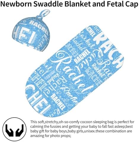 Personalized Baby Swaddle Set With Name