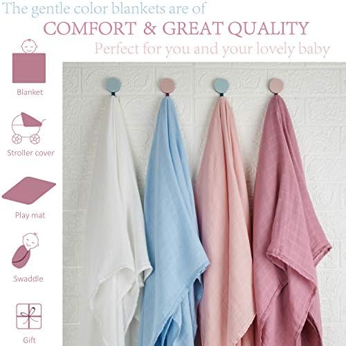 Meracorallo Silky Soft Swaddle Blanket for Baby