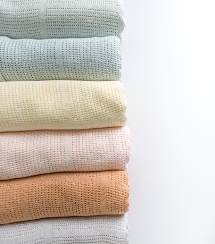 Amazing Baby Cellular Blanket - Ultra Soft 44x44 Inches
