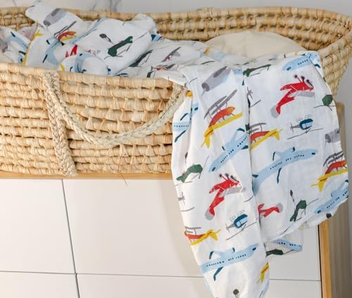CHUNGEL Essentials Swaddle Blanket 47x47 for Baby Boy