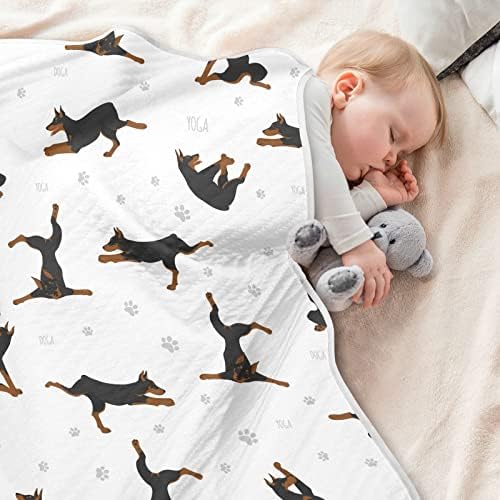 Soft Cotton Swaddle Blanket for Infants and Toddlers