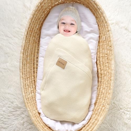Wugugu 30x40 Inch Baby Blanket Soft Knit