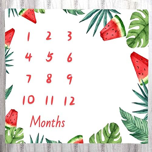 LYLYCTY Baby Milestone Memory Blanket 48x40 Inch