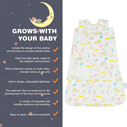 Ftikvo Swaddle Blanket 100 Cotton Newborn Baby Wrap