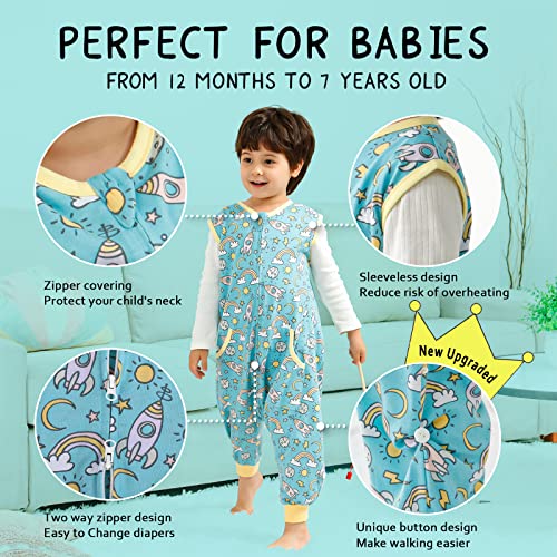WONDAY Baby Toddler Sleep Sack with Feet