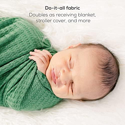 First Landings Newborn Swaddle Blankets - 3-Pack Gender Neutral 16x64