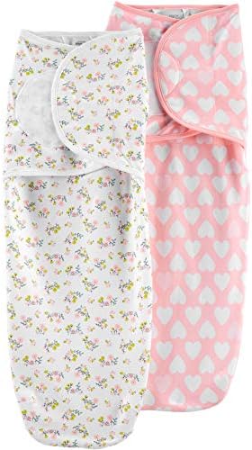 Simple Joys by Carters Baby Girls 2-Pack Swaddle Blankets