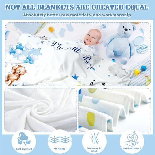 Mindsoft Baby Milestone Blanket with Star Frame